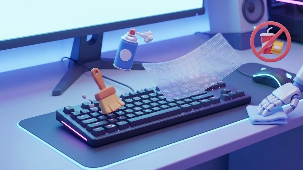 Cách dùng bàn phím quán net bền bỉ