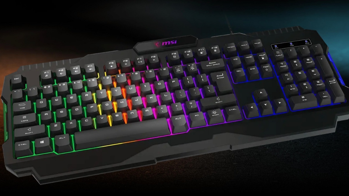 Bàn phím quán net - MSI Force GK100 RGB