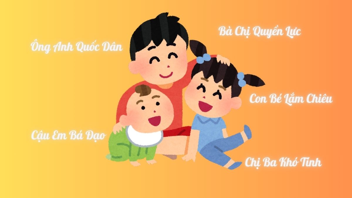 Đặt biệt danh Messenger cho anh/em ruột