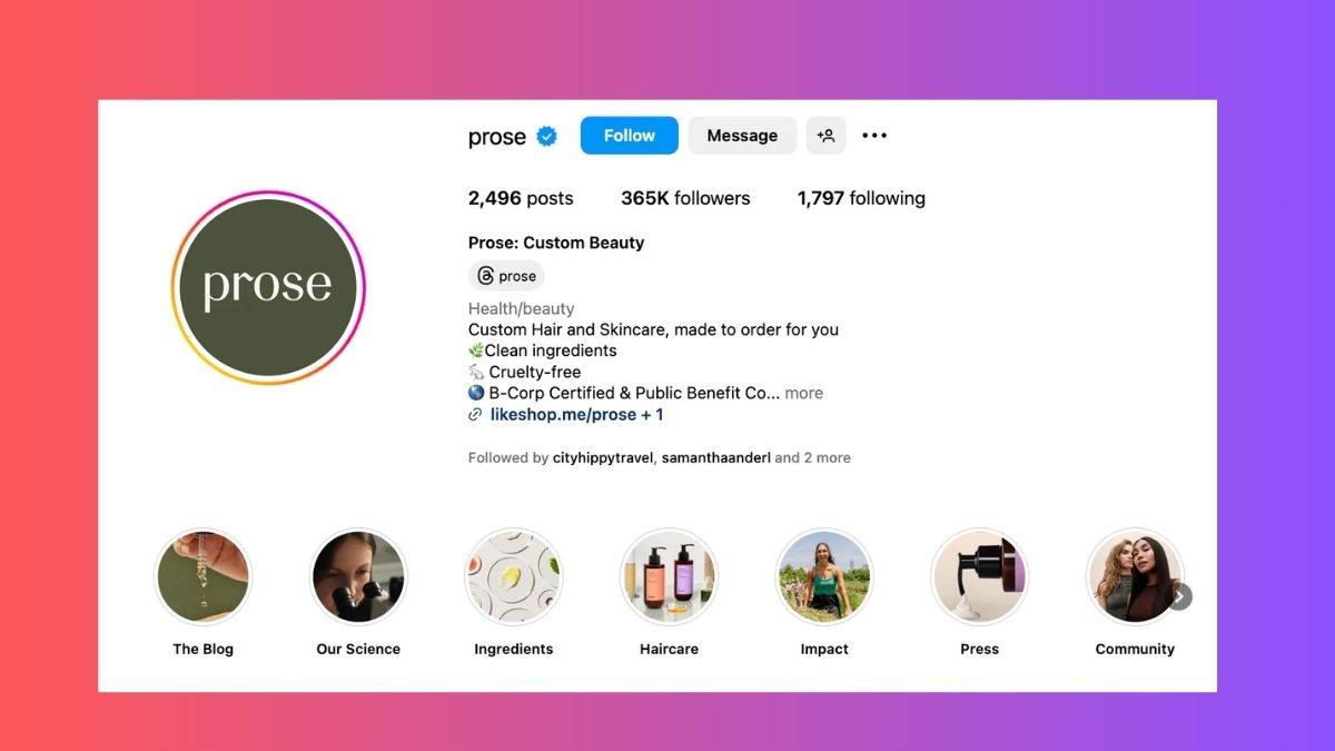 Bio trên Instagram là gì - Bio hay cho doanh nghiệp