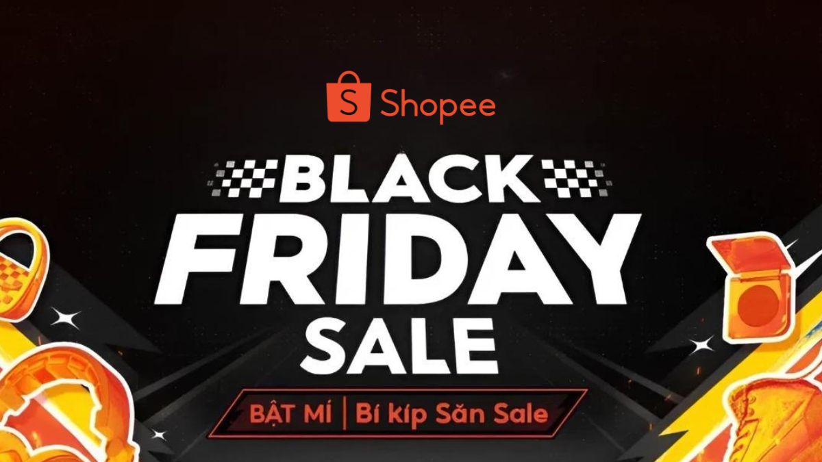 Mẹo săn sale ngày Black Friday Shopee