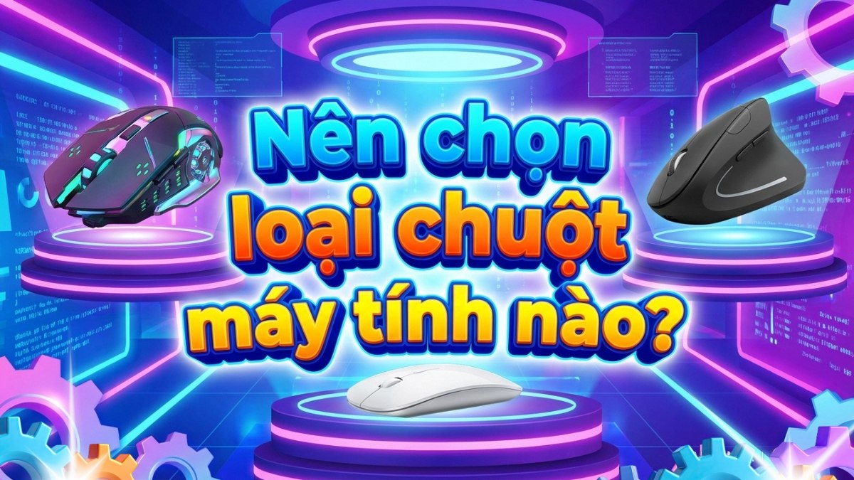 Các loại chuột máy tính - Nên chọn loại nào?