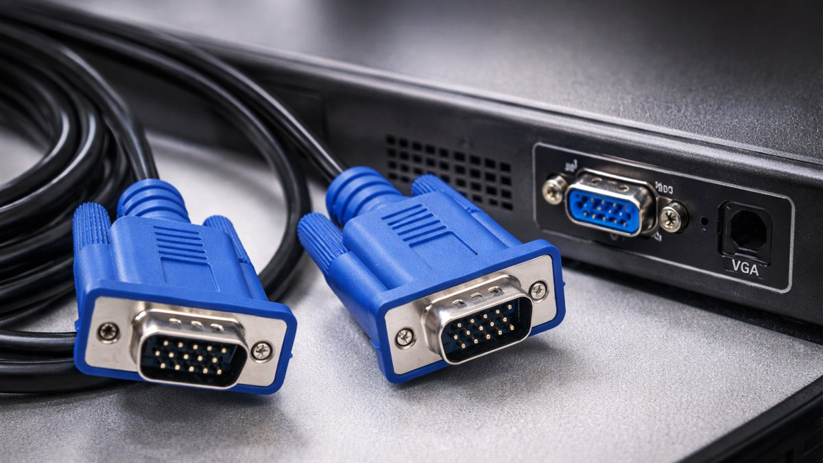 Các loại jack cắm - VGA