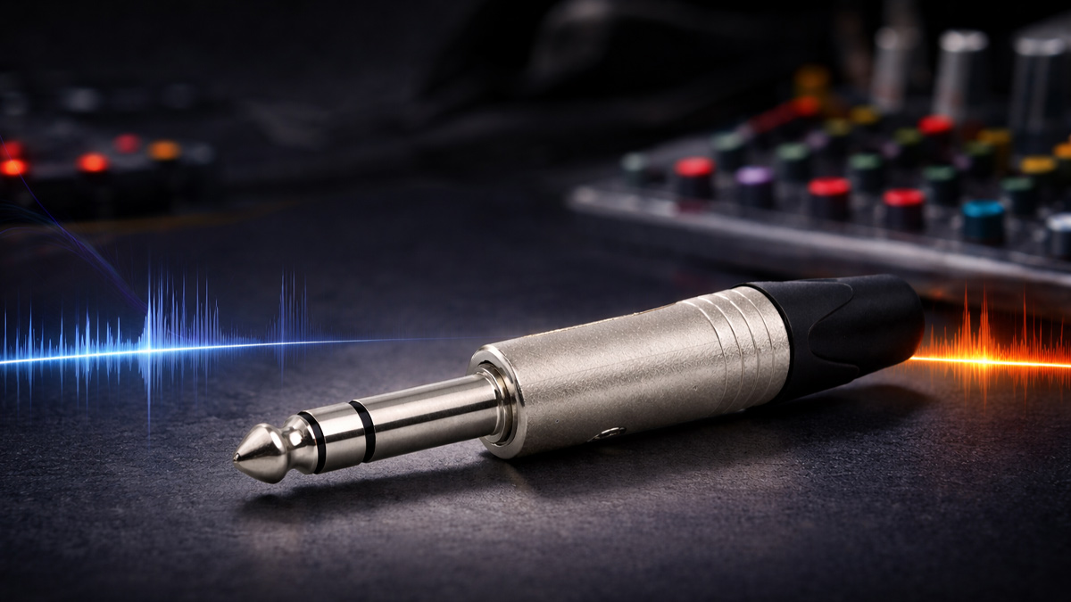 Các loại jack cắm - Jack cắm 6 ly TRS