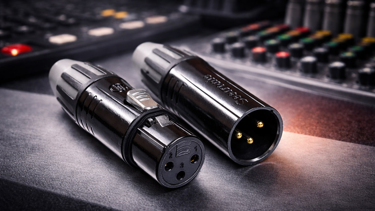 Các loại jack cắm - Jack cắm XLR