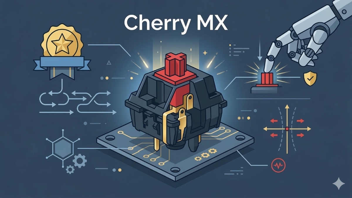 Các loại Switch bàn phím cơ - Cherry MX