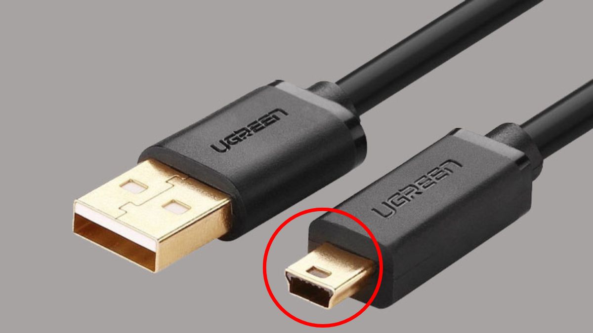 Các loại USB theo hình dáng cổng kết nối - Mini USB