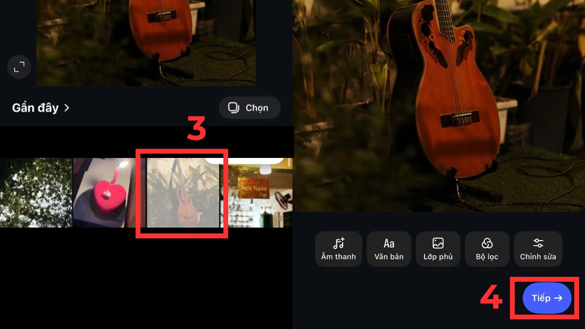 Cách ẩn lượt thích trên Instagram khi đăng bài mới bước 2