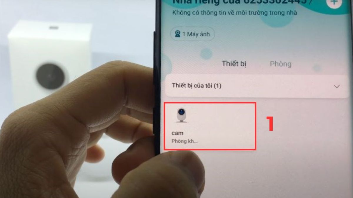 Cách chia sẻ camera Xiaomi cho điện thoại khác bước 1
