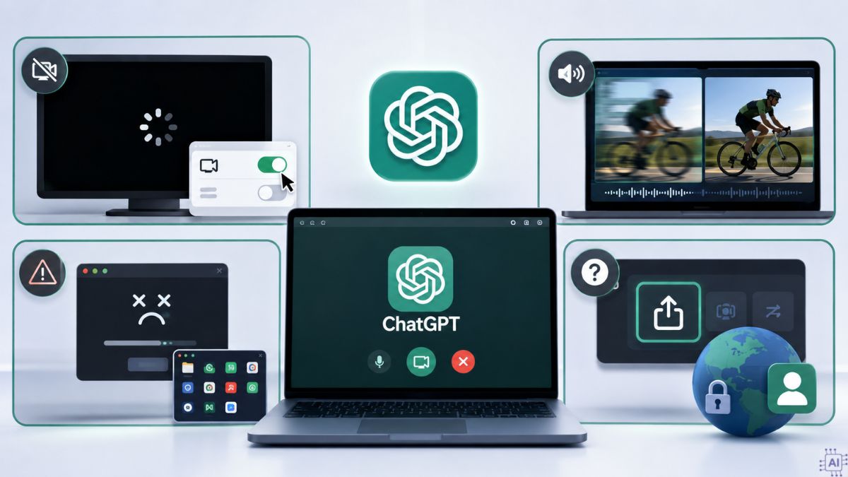 Cách chia sẻ video màn hình với ChatGPT Voice và cách khắc phục lỗi