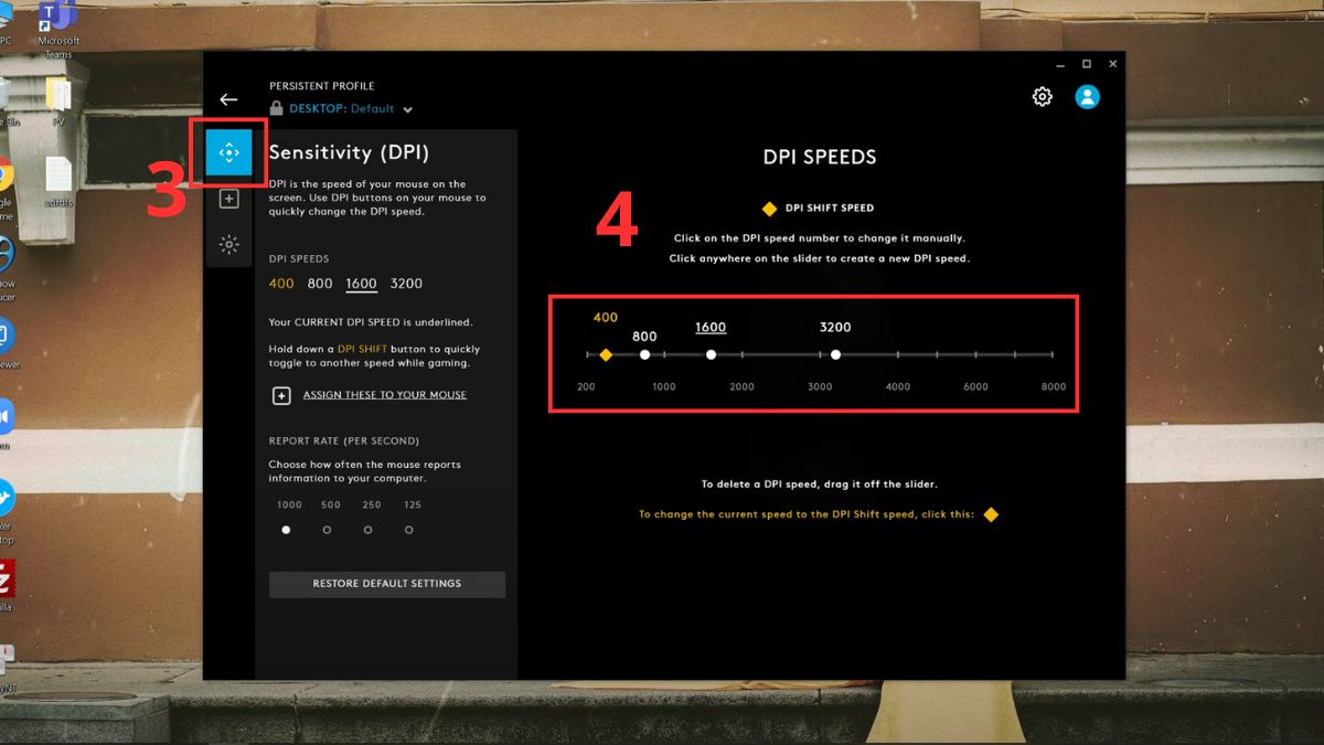 Cách chỉnh độ nhạy chuột qua phần mềm bước 3