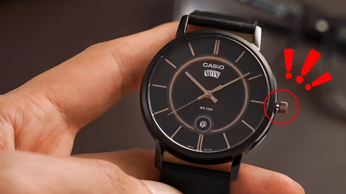 Cách chỉnh đồng hồ đeo tay 1 nút và các lưu ý