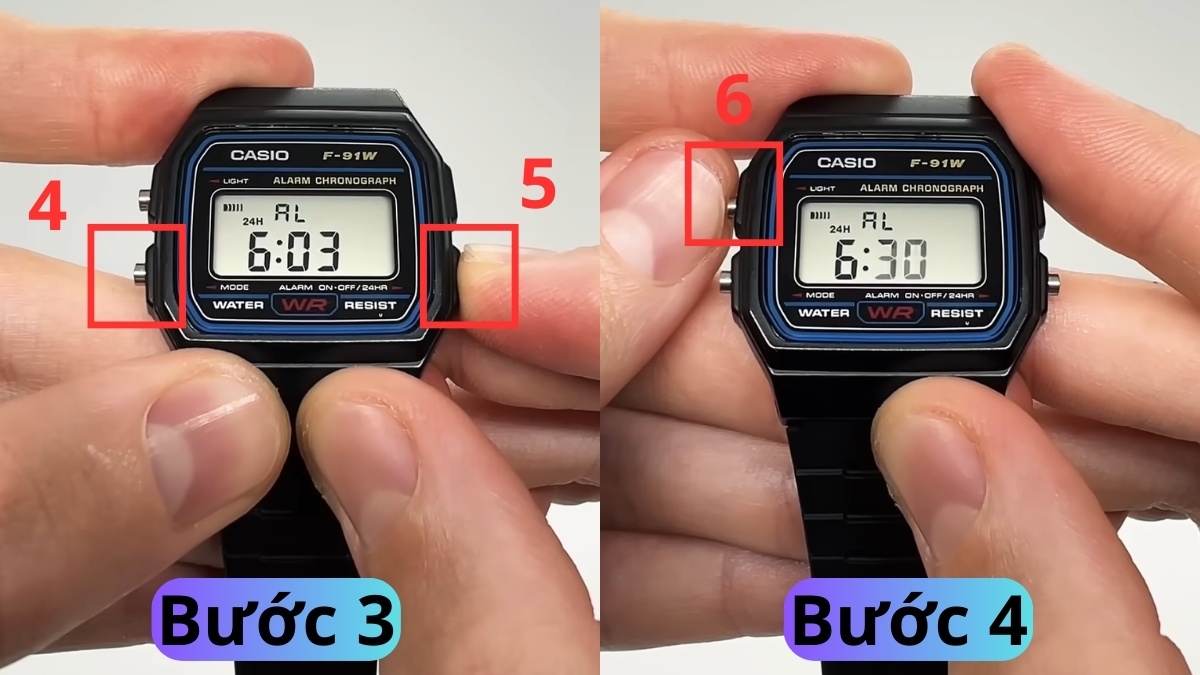 Cách chỉnh ngày trên đồng hồ đeo tay - Thiết lập báo thức nhanh chóng