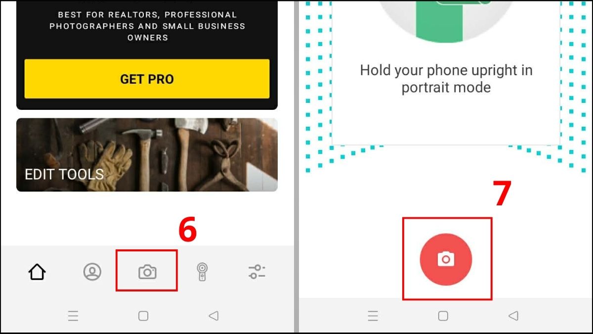 Cách chụp 0.5 trên OPPO qua Panorama 360 Camera bước 3