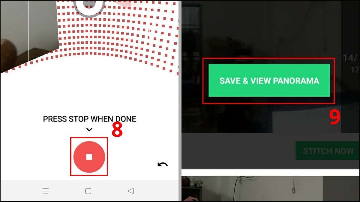 Cách chụp 0.5 trên OPPO qua Panorama 360 Camera bước 4