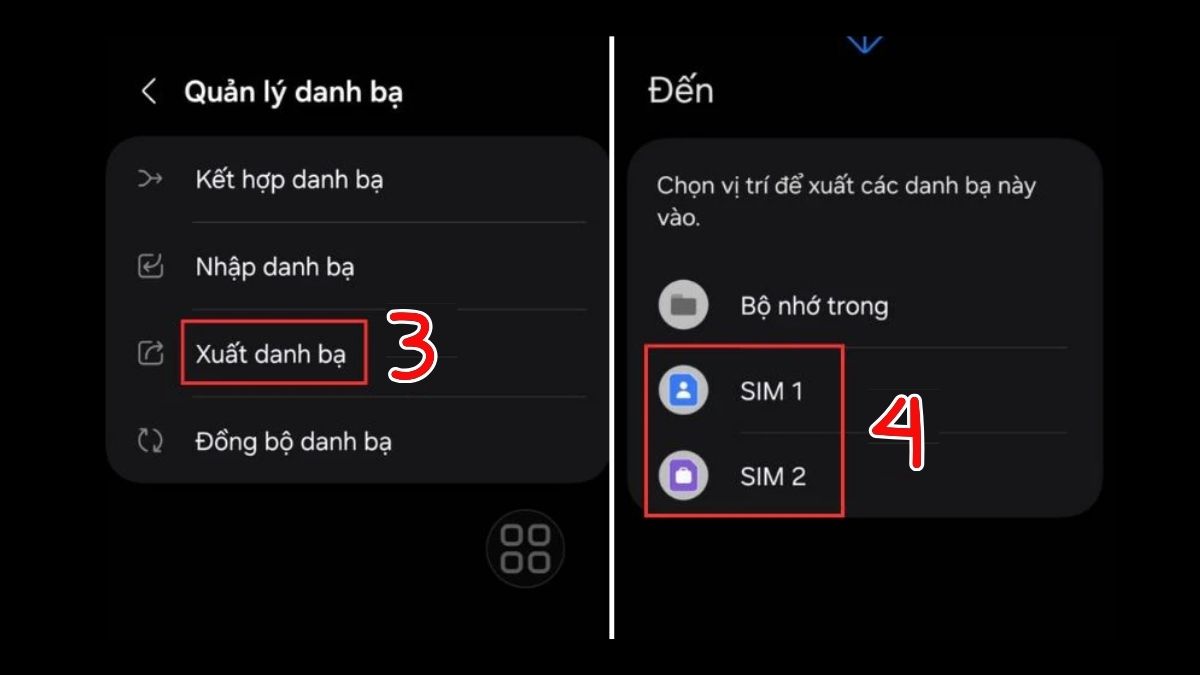 Cách chuyển danh bạ từ OPPO sang iPhone bằng SIM bước 2