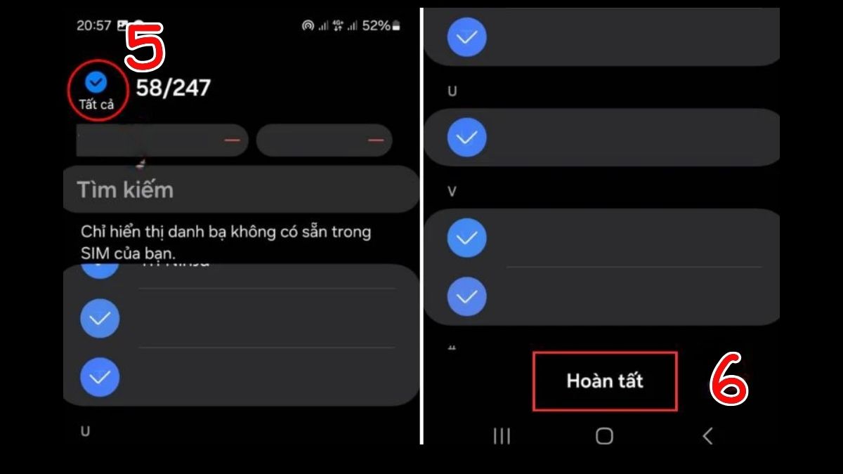 Cách chuyển danh bạ từ OPPO sang iPhone bằng SIM bước 3