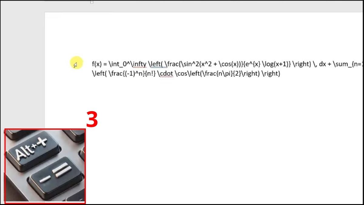Cách copy từ ChatGPT sang Word - Công thức toán bước 3