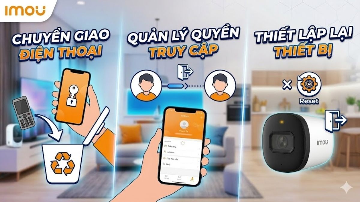 Khi nào nên áp dụng cách đăng xuất camera Imou trên điện thoại