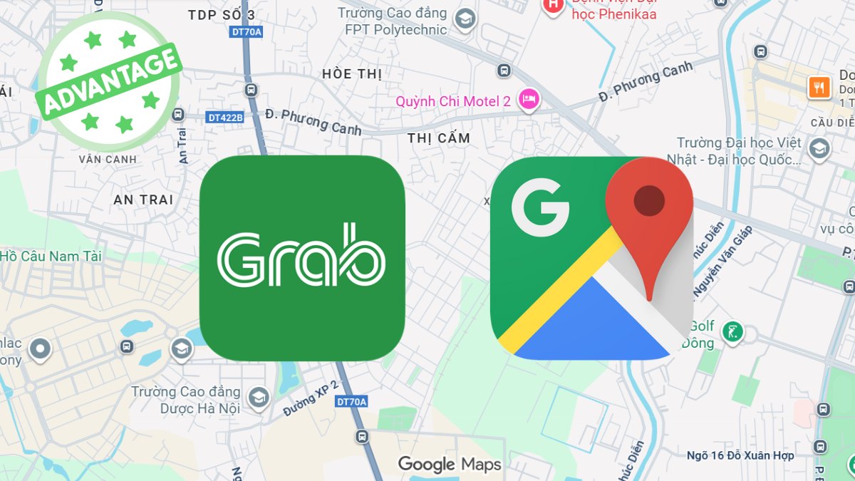 Lợi ích khi đặt Grab trên Google Maps
