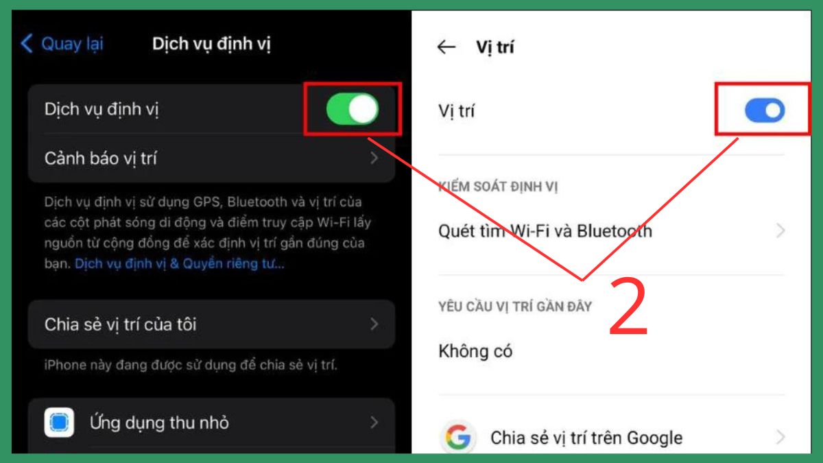 Cách định vị điện thoại OPPO trên iPhone qua Google Maps bước 2