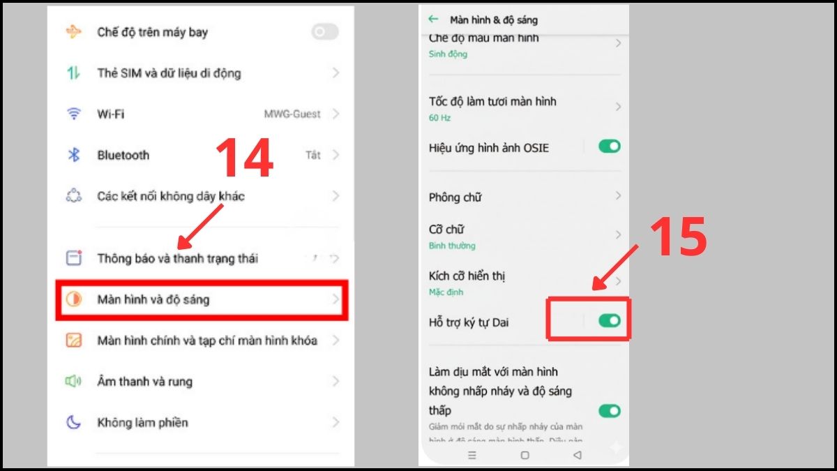Cách đổi kiểu chữ trên điện thoại OPPO qua ứng dụng thứ 3 bước 5