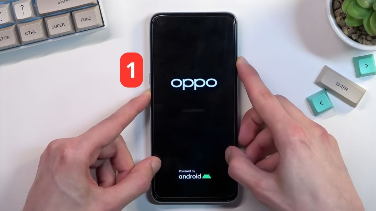 Cách đổi mật khẩu điện thoại OPPO khi quên mật khẩu cũ bước 1