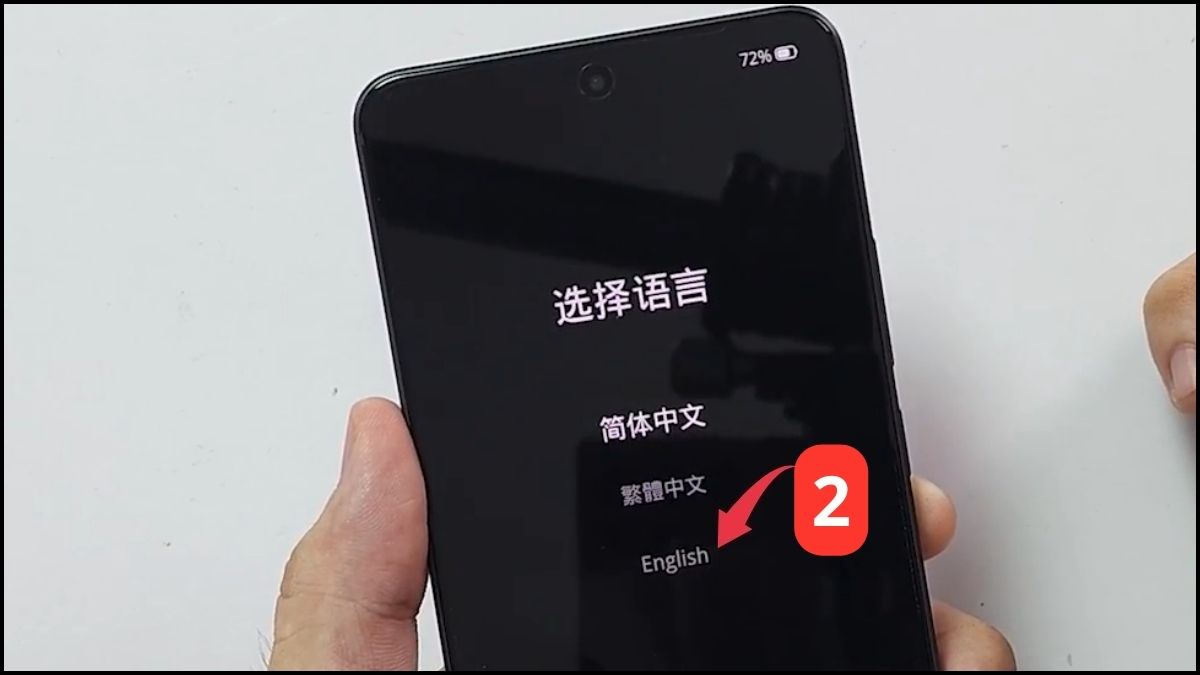 Cách đổi mật khẩu điện thoại OPPO khi quên mật khẩu cũ bước 2