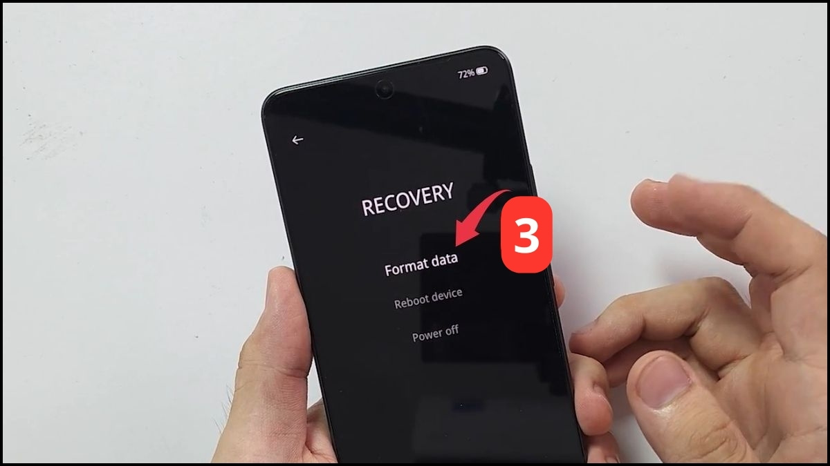 Cách đổi mật khẩu điện thoại OPPO khi quên mật khẩu cũ bước 3