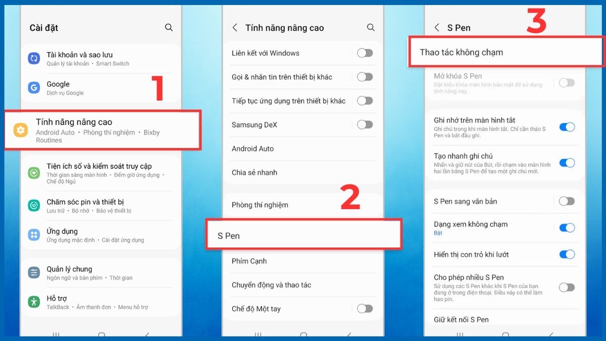 Cách đưa nút chụp màn hình ra ngoài Samsung