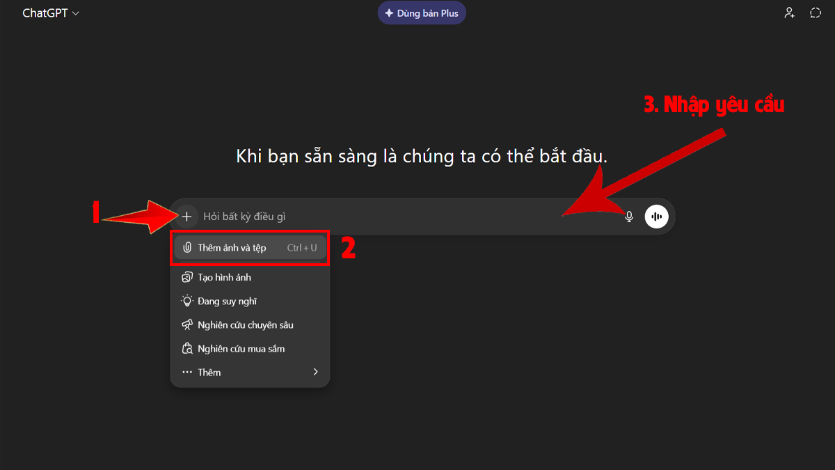 Cách huấn luyện ChatGPT - Sử dụng tệp đính kèm
