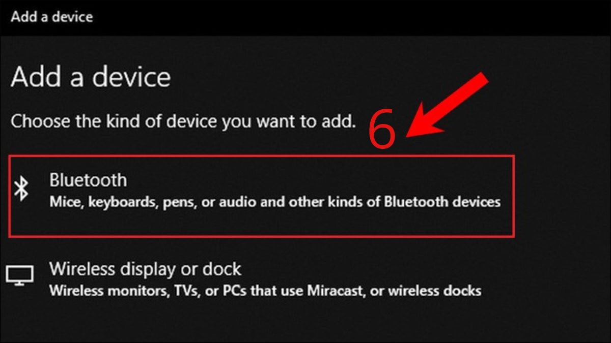 Cách kết nối chuột Bluetooth với Laptop bước 4