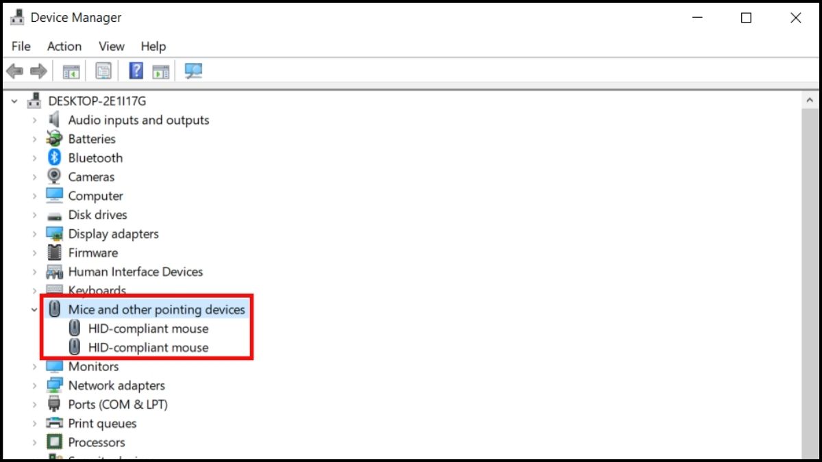 Lỗi thường gặp khi áp dụng cách kết nối chuột có dây với máy tính - Chưa cài Driver chuột