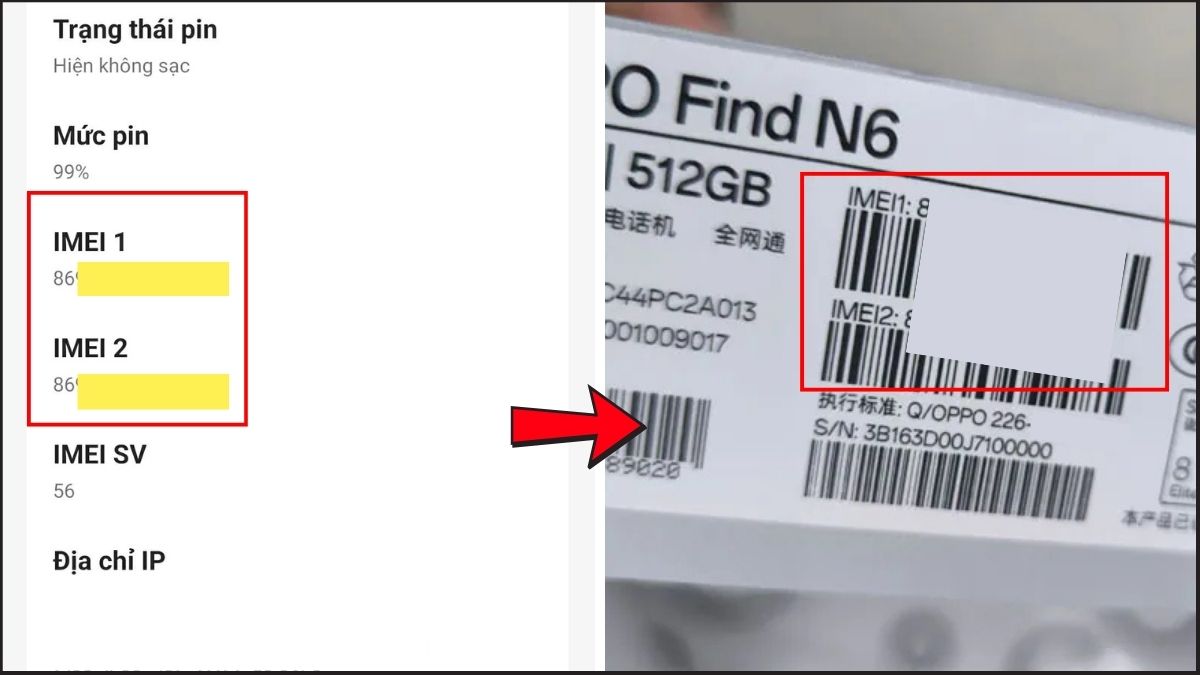 Cách kiểm tra OPPO chính hãng qua IMEI bước 4