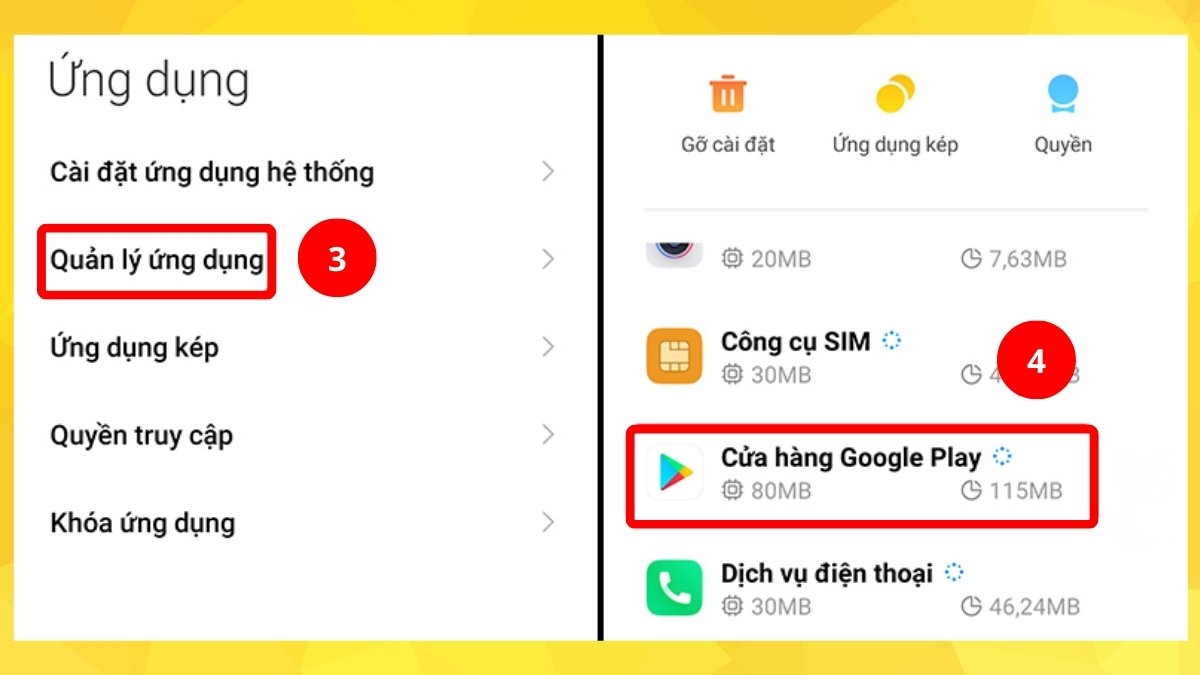 Cách làm điện thoại OPPO chạy mượt hơn - Xóa cache định kỳ bước 2