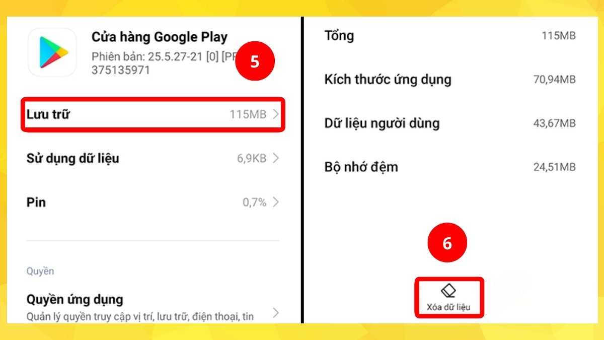 Cách làm điện thoại OPPO chạy mượt hơn - Xóa cache định kỳ bước 3