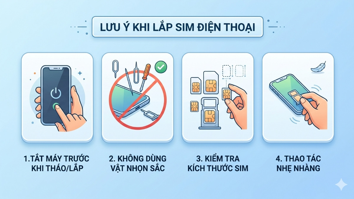 Cách lắp SIM máy Sony Xperia và lưu ý quan trọng