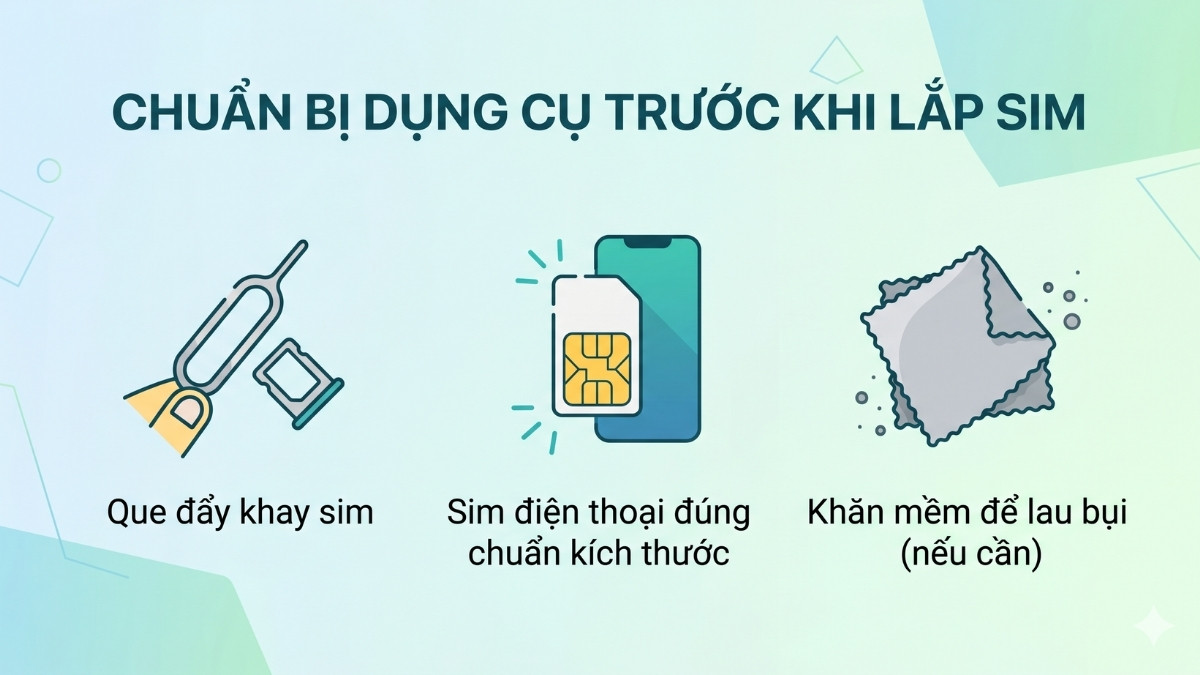 Cách lắp SIM máy Sony Xperia - Bước chuẩn bị