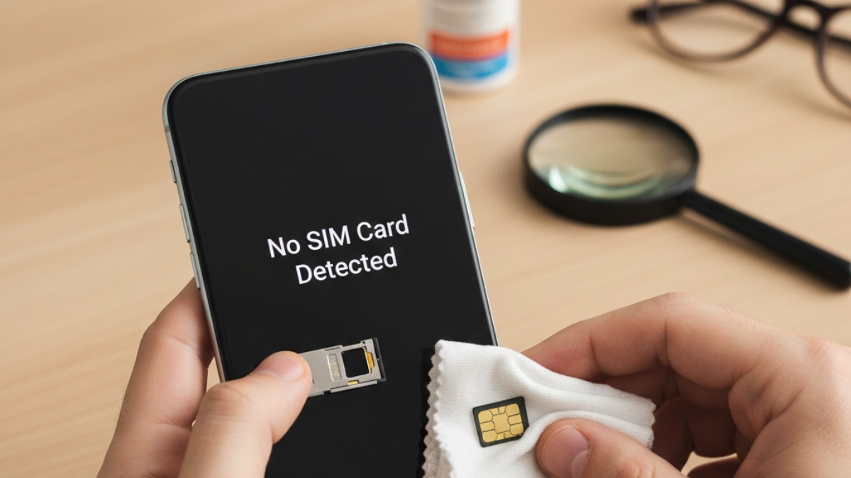 Lỗi khi thực hiện cách lắp SIM OPPO - Máy không nhận SIM