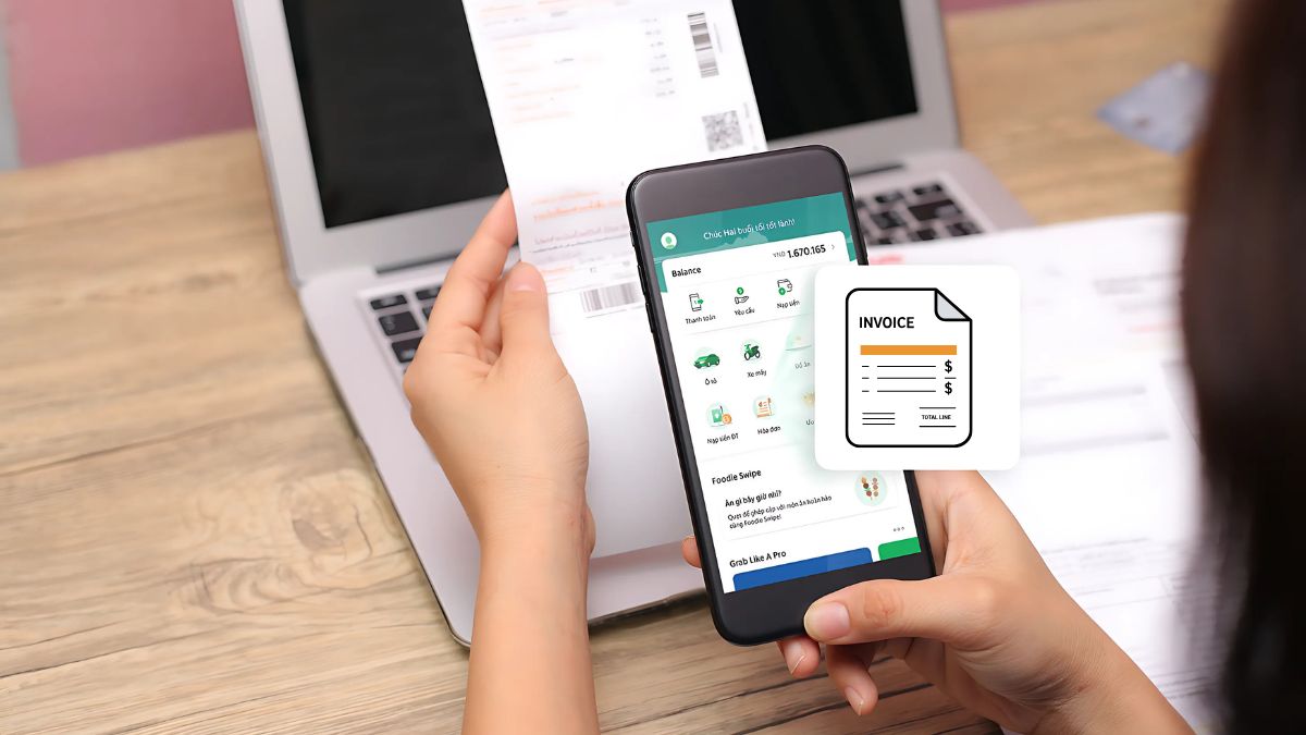 Quy định liên quan đến việc lấy hóa đơn Grab