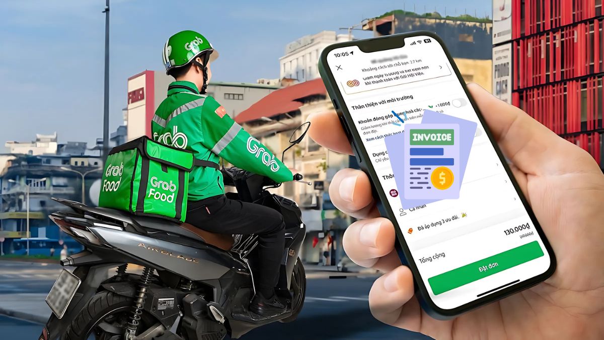 Lưu ý khi lấy hóa đơn Grab