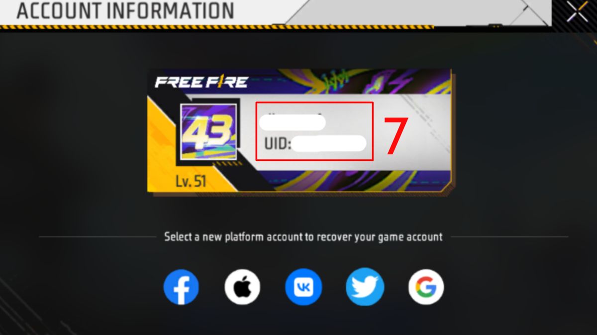 Cách lấy lại acc Free Fire khi bị mất Facebook qua Gmail bước 7