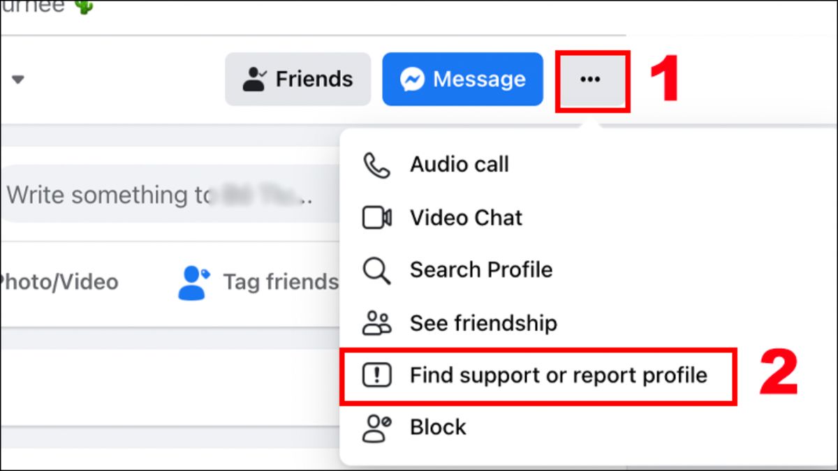 Cách lấy lại acc Free Fire khi bị mất Facebook - Khôi phục tài khoản Facebook bước 1, 2