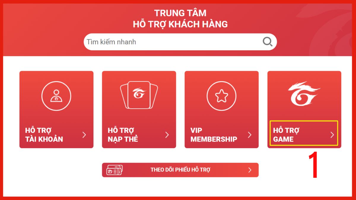 Cách lấy lại acc Free Fire khi bị mất Facebook bằng ID bước 1