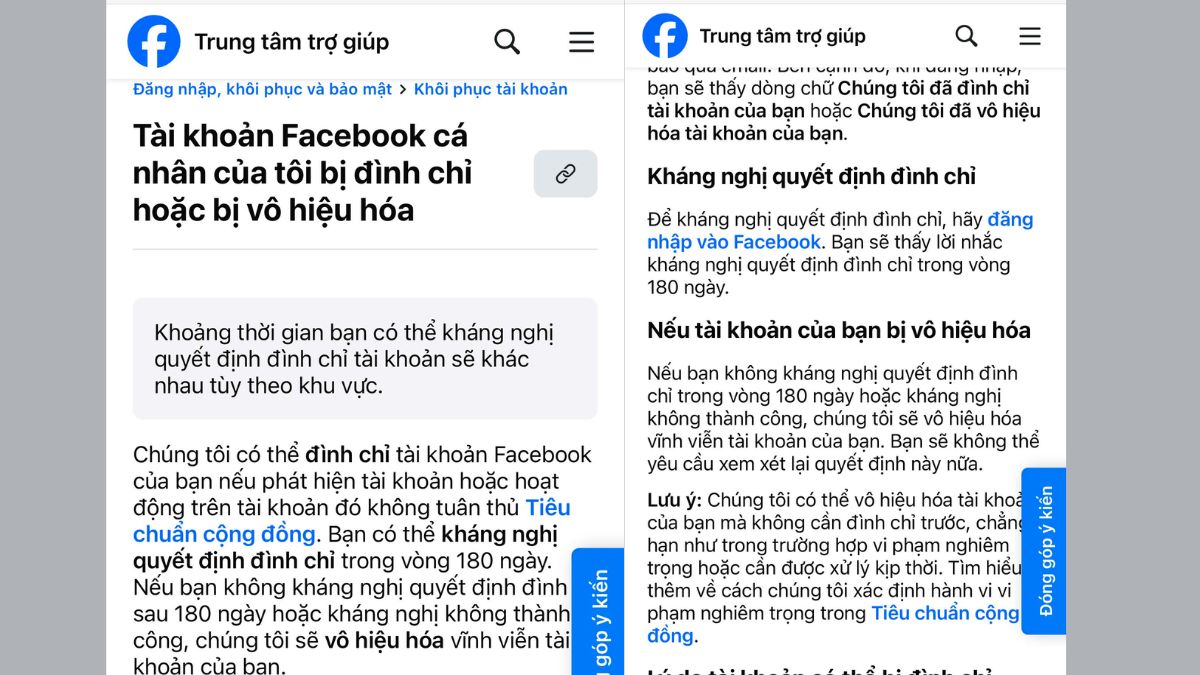 Lưu ý khi lấy lại Facebook cũ trên điện thoại
