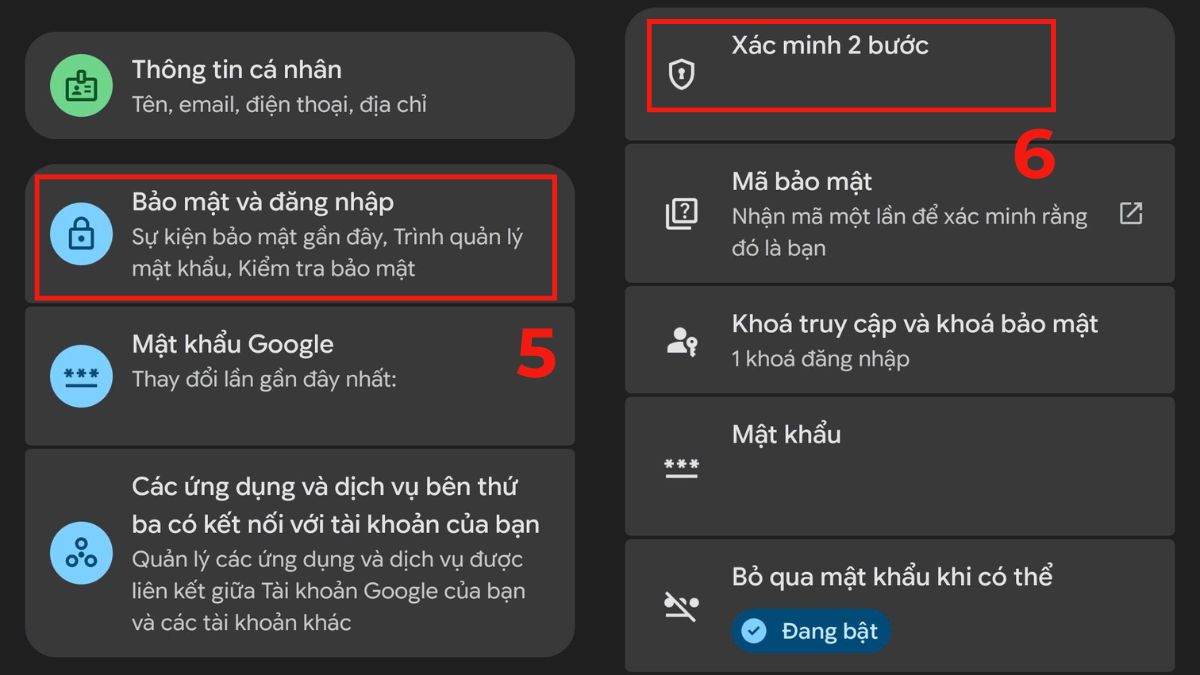 Cách lấy mã xác minh Gmail qua ứng dụng Google Authenticator bước 3-1