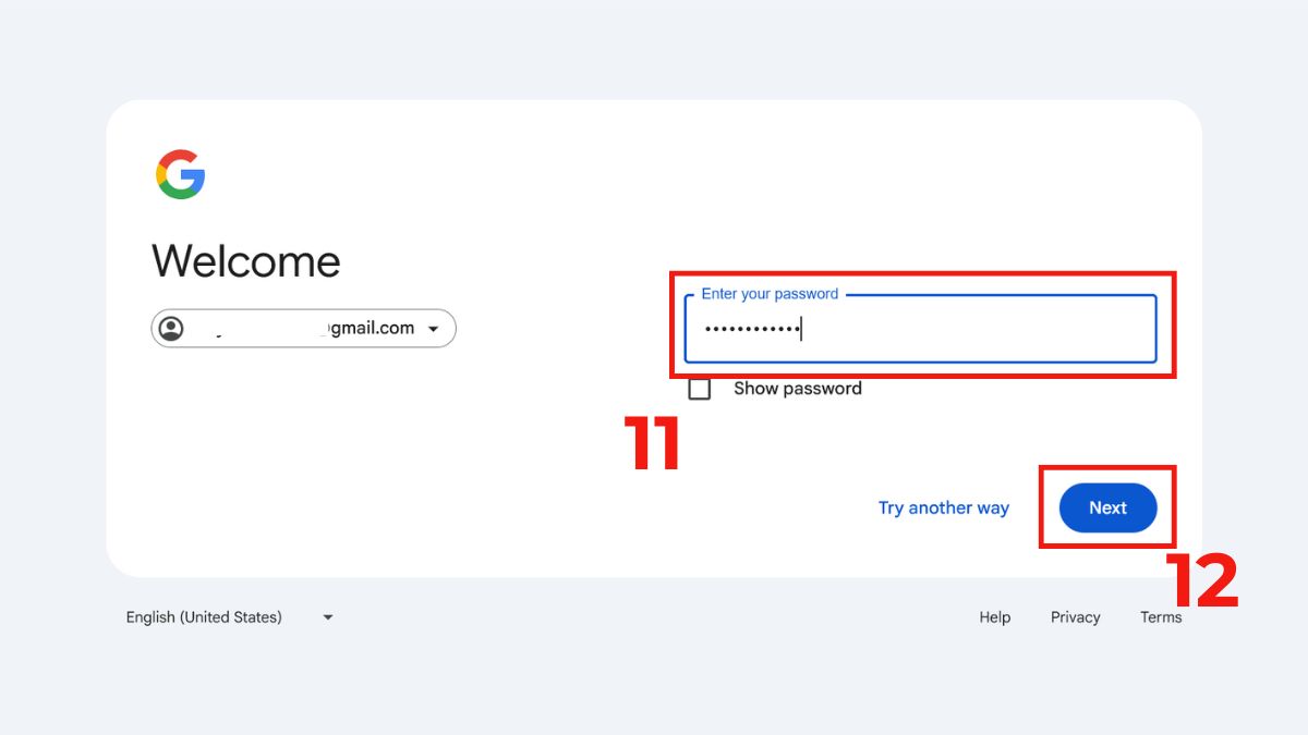 Cách lấy mã xác minh Gmail bằng mã dự phòng (Backup Codes) bước 2-2