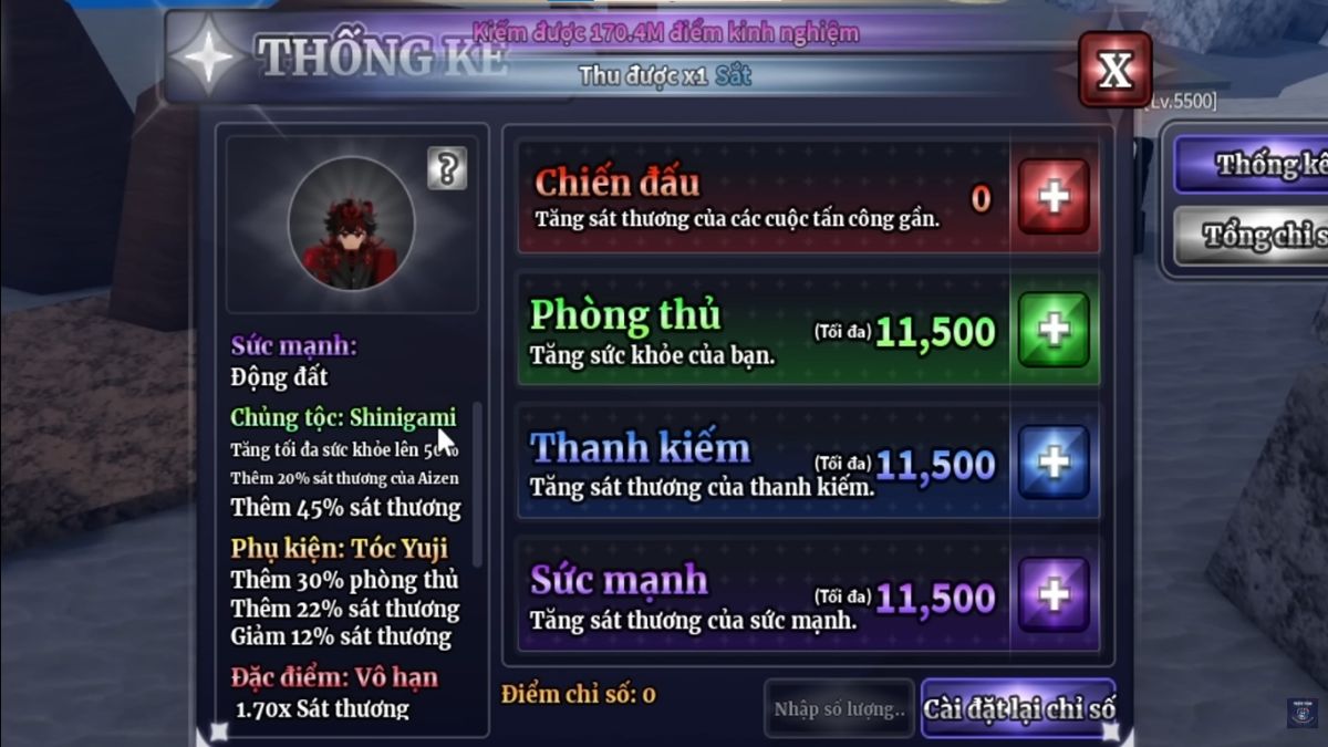 Cách lấy True Aizen Sailor Piece bước 1-3