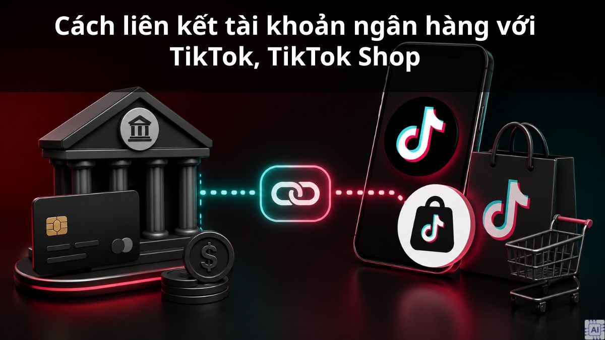 Cách liên kết tài khoản ngân hàng với TikTok, TikTok Shop