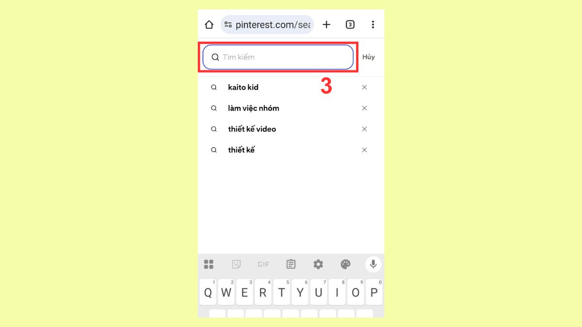 Cách lưu ảnh trên Pinterest về điện thoại qua web bước 3